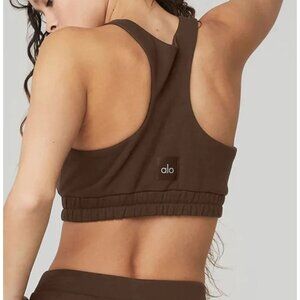ALO Yoga Brown Sports Bra